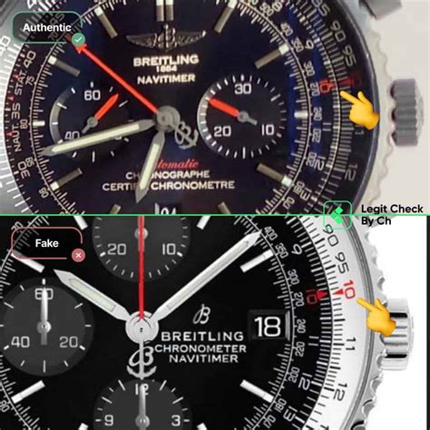 breitling fake vs real|copy breitling watches uk.